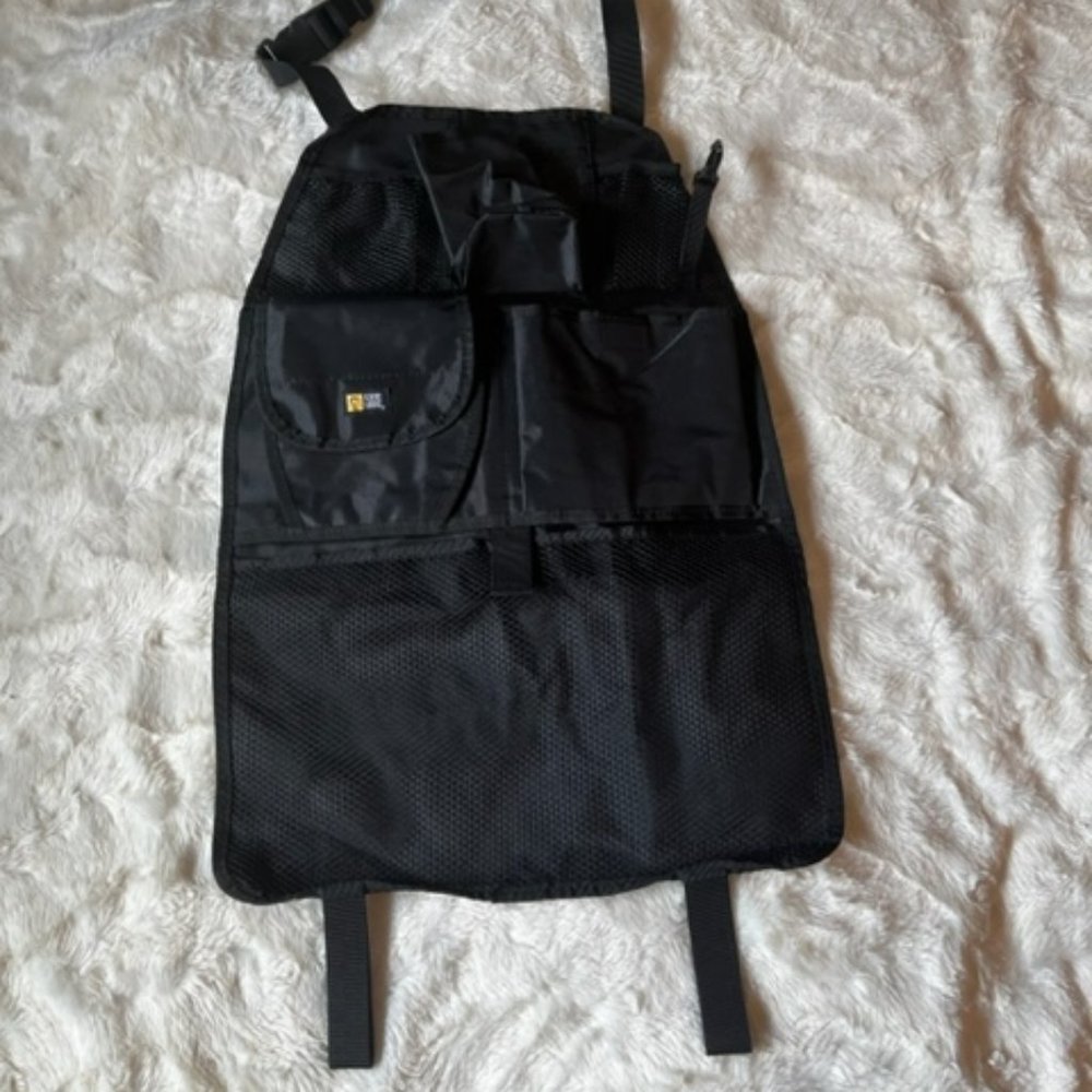 Case Logic Black Car Back Seat Multi-Pocket Organizer NWOT